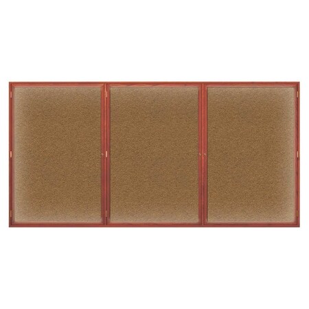 United Visual Products Open Faced Easy Tack Board, 96"x48", Marble Fabric/Black UV9011AEZ-MARBLE-BLACK